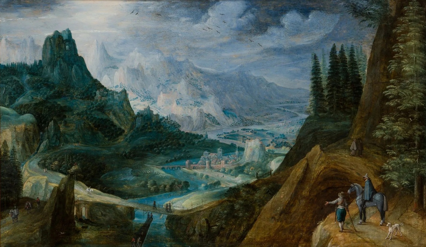 Lees meer over het artikel Een indrukwekkend berglandschap van Tobias Verhaecht met een bescheiden schatting